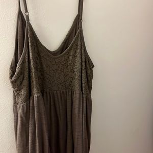 Lacey tank top